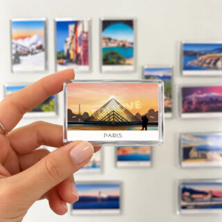 Magnet Paris Louvre par la marque Foliove Foliove - Magnet Paris Louvre