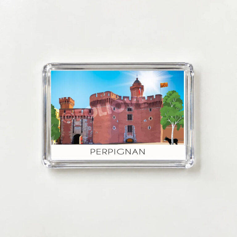 Foliove - Magnet Perpignan Castillet – Âne catalan
