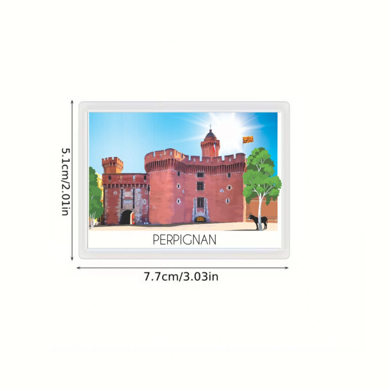 Foliove - Magnet Perpignan Castillet – Âne catalan