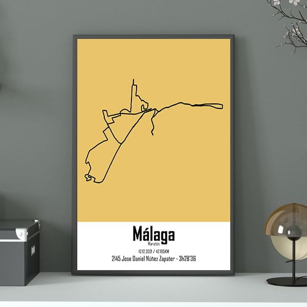 The Post Trace - Marathon de Malaga