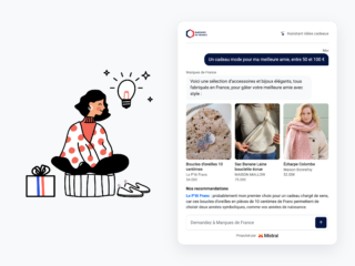 Marques de France lance le premier assistant IA qui vous aide à trouver des cadeaux vraiment fabriqués en France !
