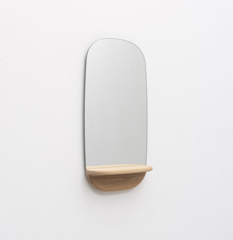 Drugeot.com - Miroir TÉHÈME Portrait – teinte-noyer-finition
