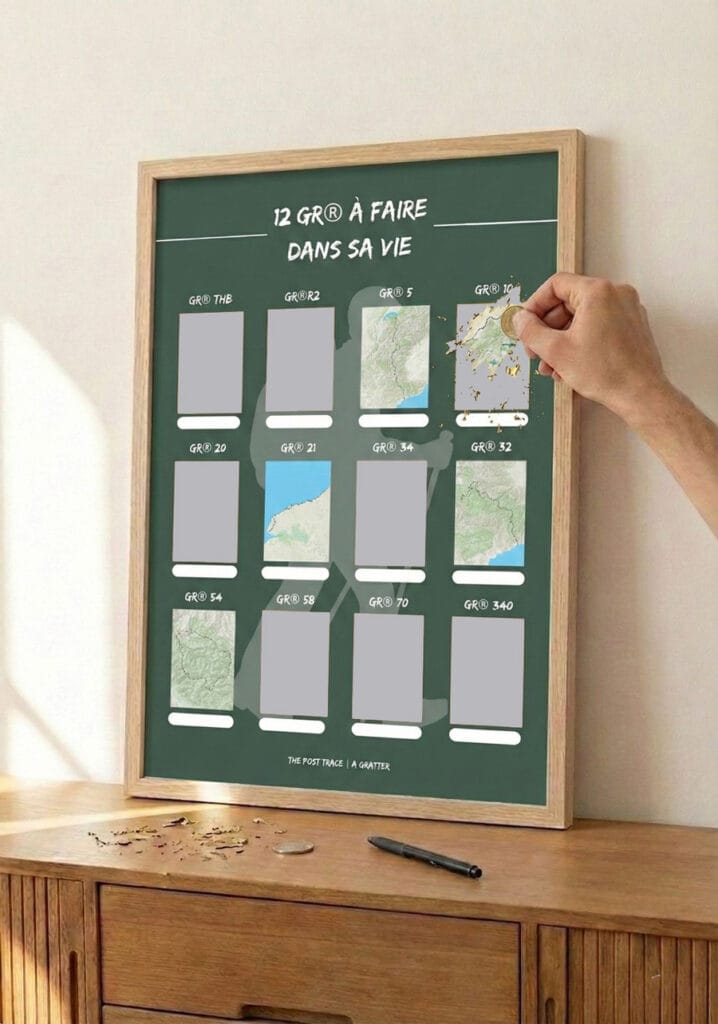The Post Trace - Carte à Gratter 12 GR® à faire dans sa vie