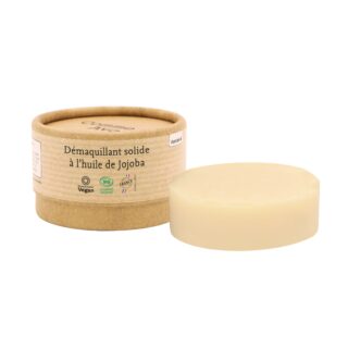 Démaquillant solide à l’huile de jojoba – Version 4 par la marque Comme Avant Comme Avant - Démaquillant solide à l’huile de jojoba – Version 4