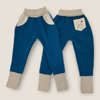 Pantalon évolutif Auvergne par la marque Les Mômes des Dômes Les Mômes des Dômes - Pantalon évolutif Auvergne