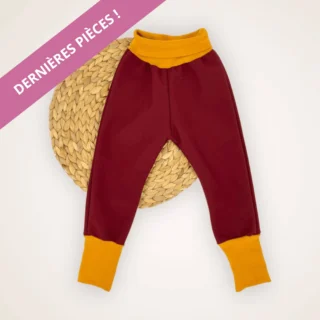 Pantalon outdoor Bordeaux par la marque Les Mômes des Dômes Les Mômes des Dômes - Pantalon outdoor Bordeaux