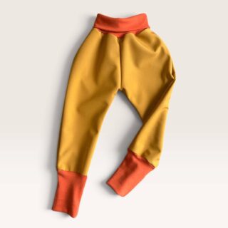 Les Mômes des Dômes - Pantalon outdoor Moutarde