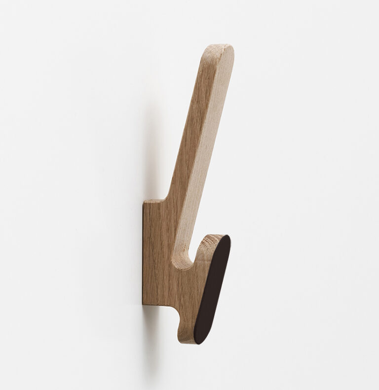 Drugeot.com - Patère CL – blanc-nacre