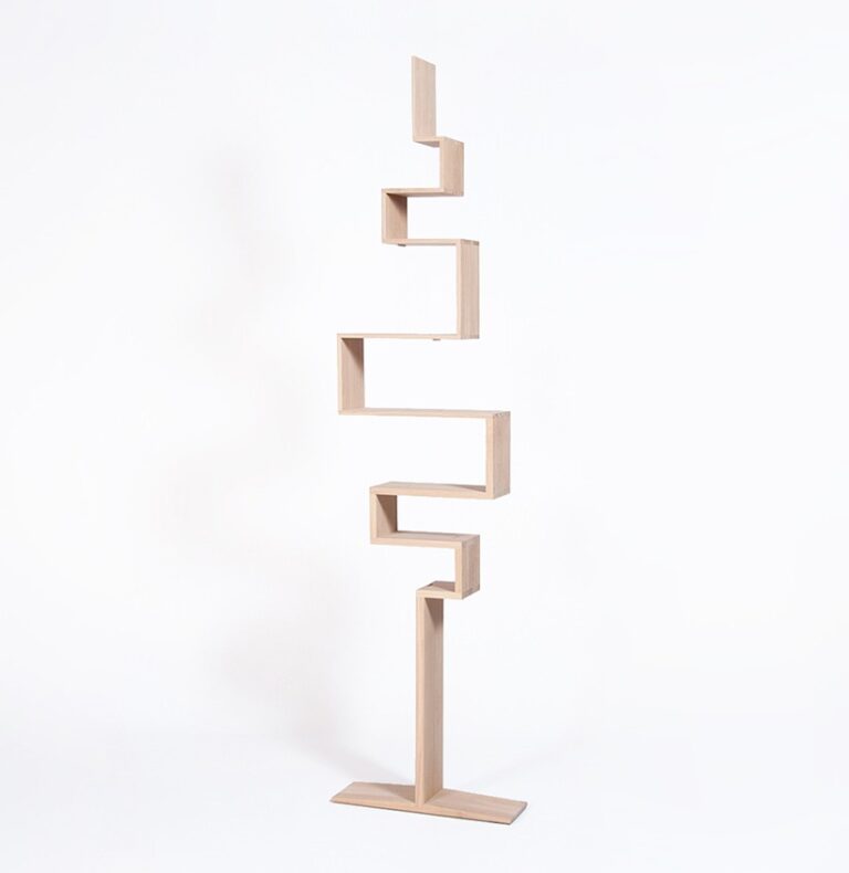 petite bibliotheque sinieuse evolutive meuble de decoration Drugeot.com - Bibliothèque GLYCINE – teinte-noyer-finition