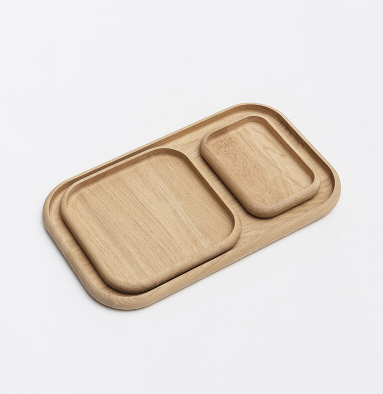 Drugeot.com - Plateaux BENTO – teinte-noyer-finition