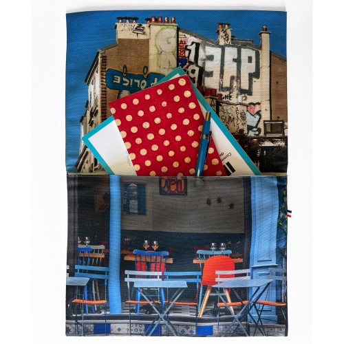 MARON BOUILLIE - Pochette à livre Paris "Vélo Orange" – Portrait – 19 × 24 cm