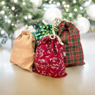 Les Mômes des Dômes - Pochette cadeau réutilisable