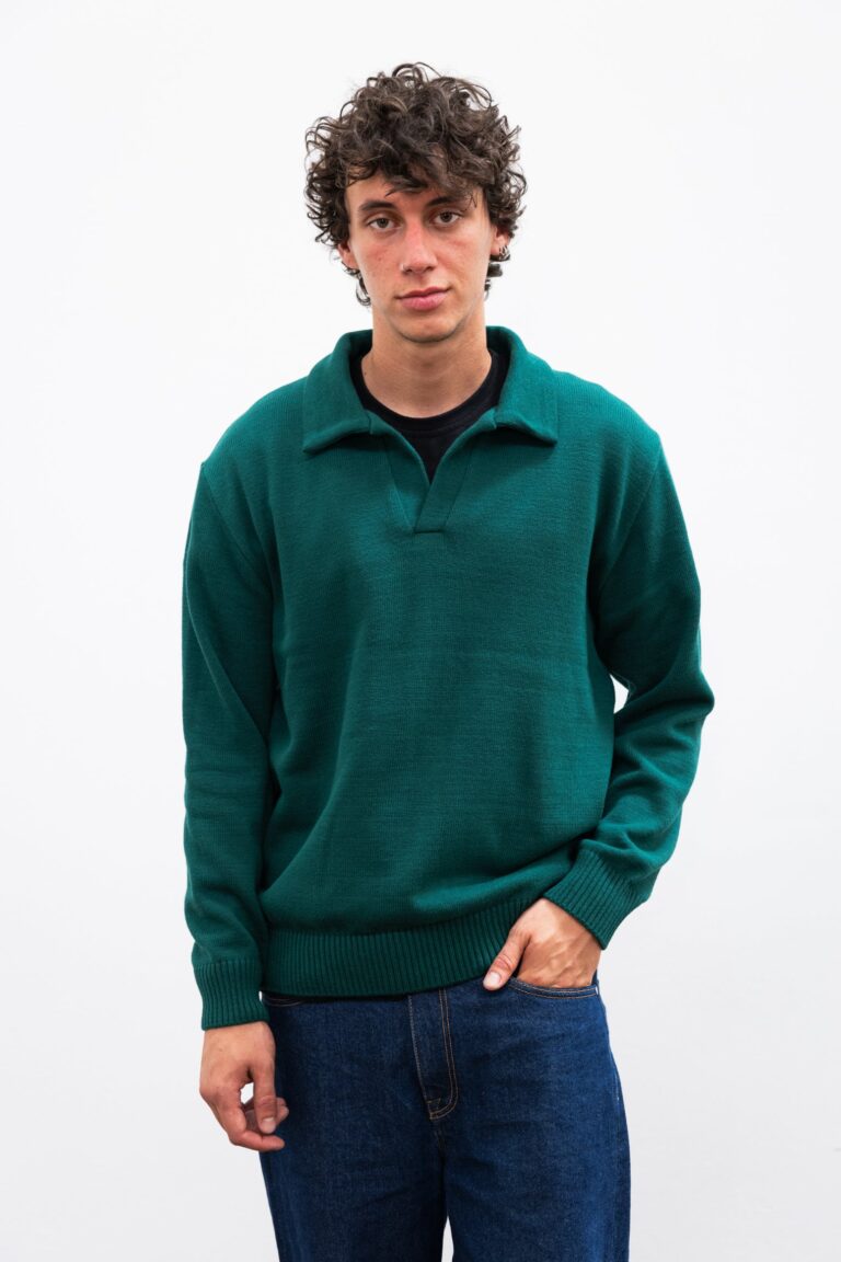 100% Coton Biologique - Polo Manches longues COTI Forest – L