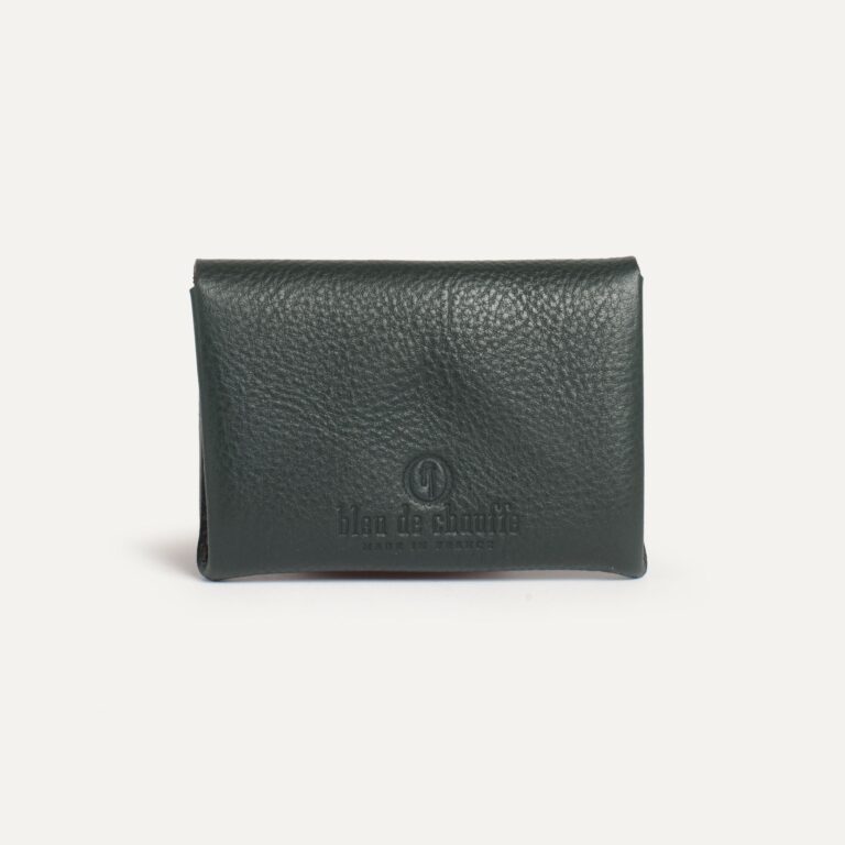 Bleu De Chauffe - Porte monnaie du cordonnier Talbin - Vert profond