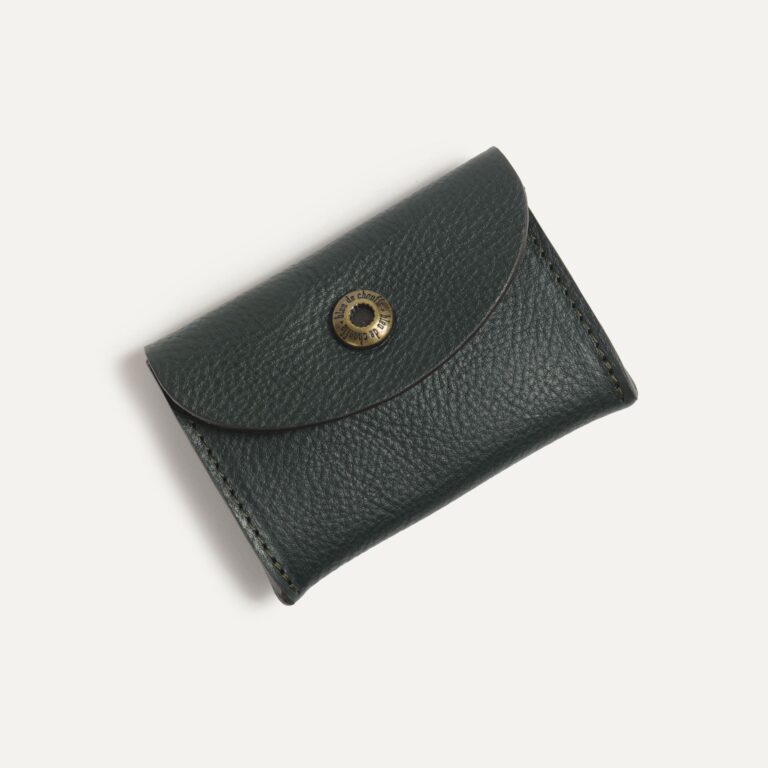 Bleu De Chauffe - Porte monnaie du cordonnier Talbin - Vert profond