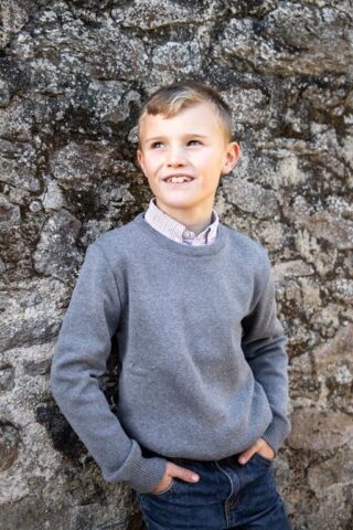 Baie des Caps - Pull col R Mael 50% coton