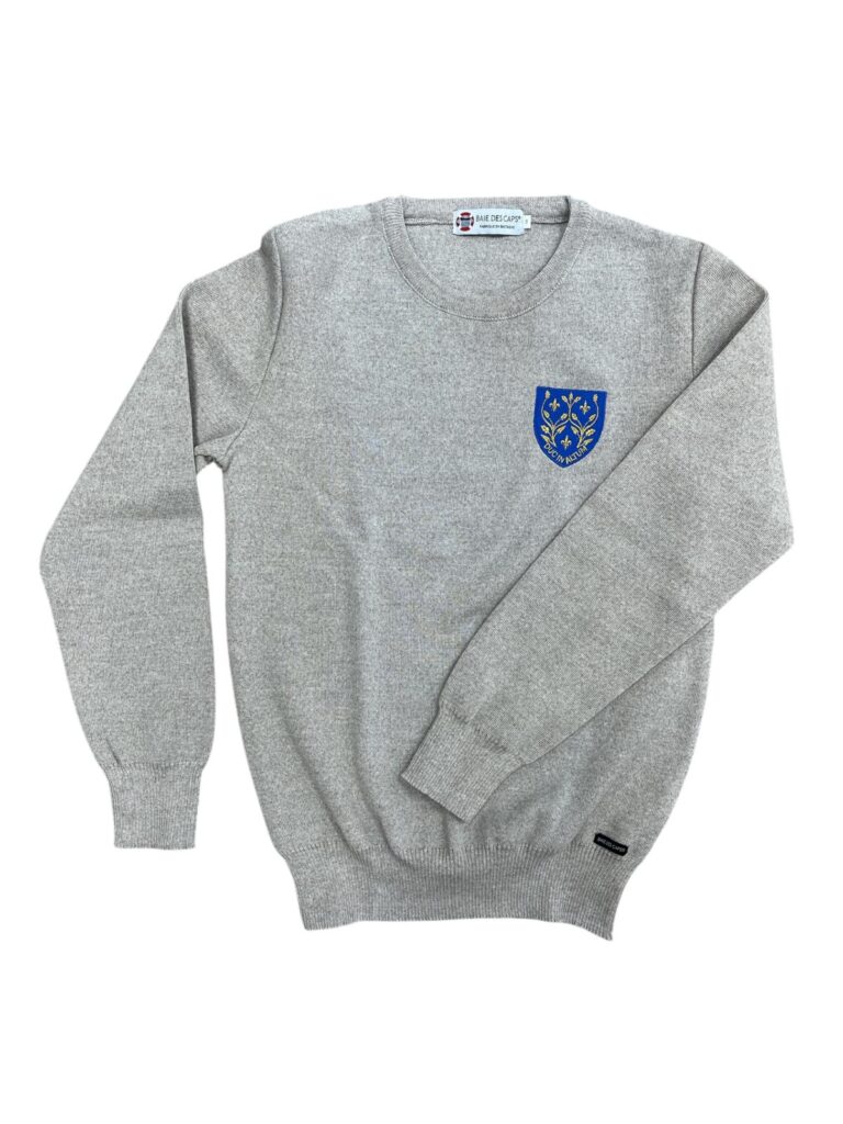 Baie des Caps - Pull col R "Mael" – Beige / 14A