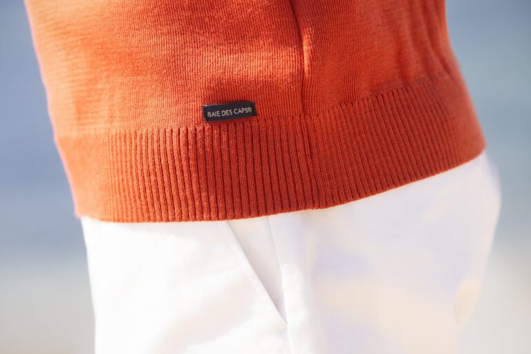 Baie des Caps - Pull col rond 100% laine vierge Petit Hélice Baie des Caps – Marine / 2 (S)