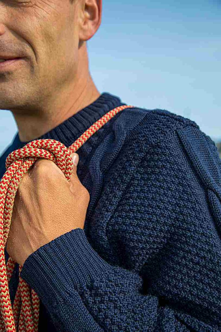 Baie des Caps - Pull col rond "St Suliac" – S
