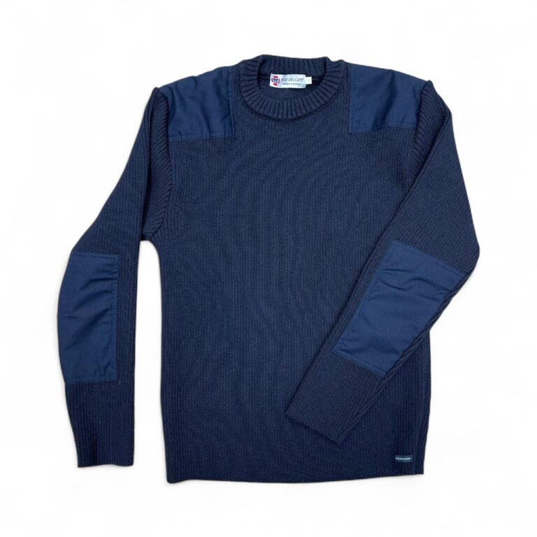 Baie des Caps - Pull Commando homme laine vierge — tricot marin breton EPV – 6 (XXL)