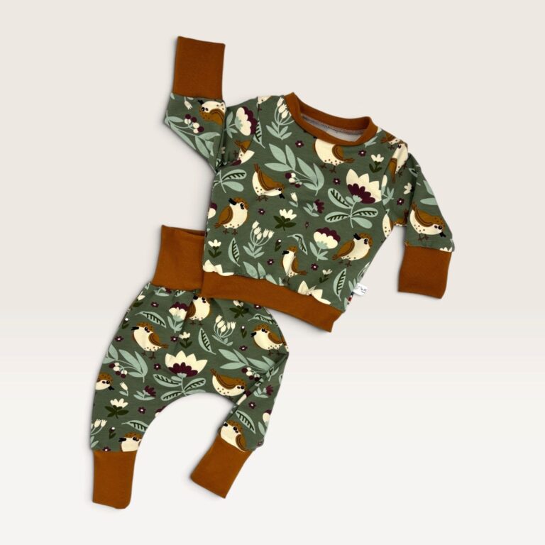 les Mômes des Dômes - Pull évolutif bébé et enfant - Alani – Pull + pantalon uni bleu / 3 - 6 ans / 3 - 6 ans