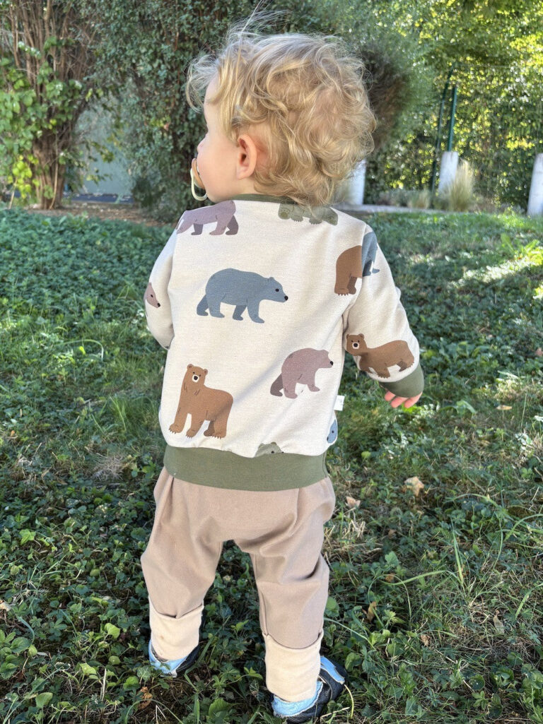 les Mômes des Dômes - Pull évolutif bébé et enfant - Ernest – Pull + pantalon uni beige / 3 - 6 ans / 3 - 6 ans