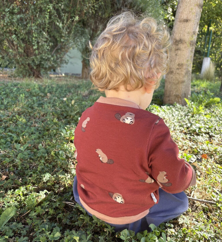 les Mômes des Dômes - Pull évolutif bébé et enfant - Jasper – Pull + pantalon uni bleu / 3 - 6 ans / 3 - 6 ans