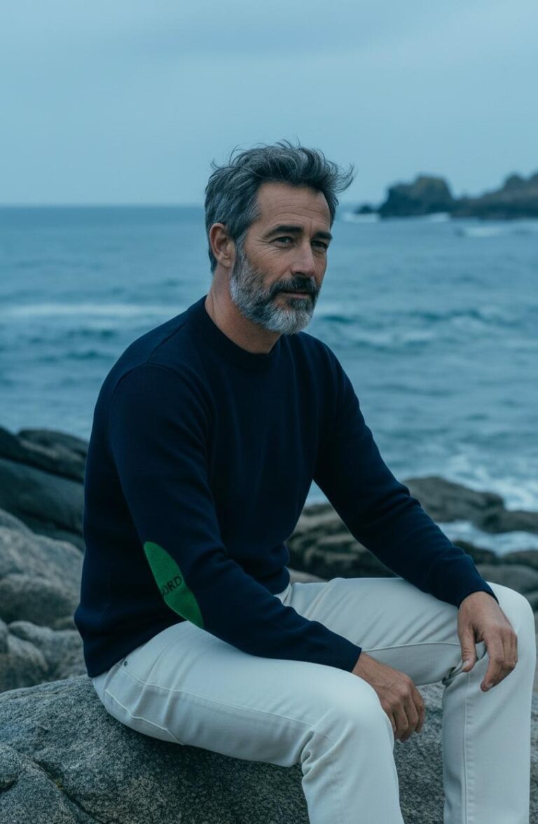 Bretagne – Bleu Marine / Ajusté / 3XL