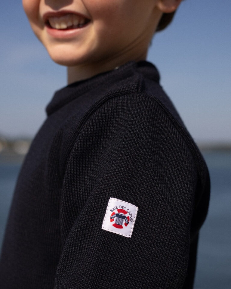 Baie des Caps - Pull marin enfant Briac — 50 % laine mérinos