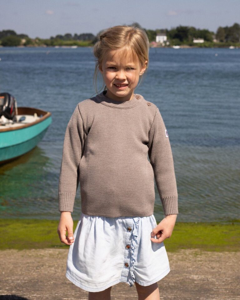 Baie des Caps - Pull marin enfant Briac — 50 % laine mérinos