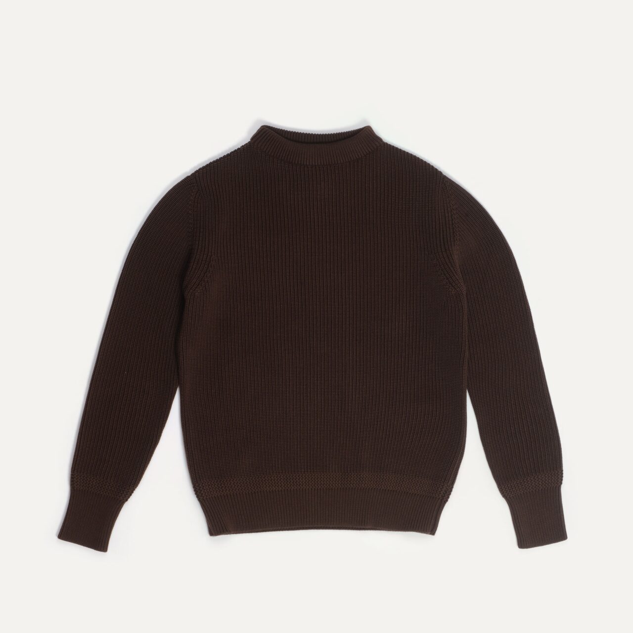pull marin cancale marron Bleu De Chauffe - Pull Marin Cancale - Marron