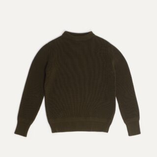 Pull Marin Cancale – Marron par la marque Bleu de Chauffe Bleu de Chauffe - Pull Marin Cancale – Marron