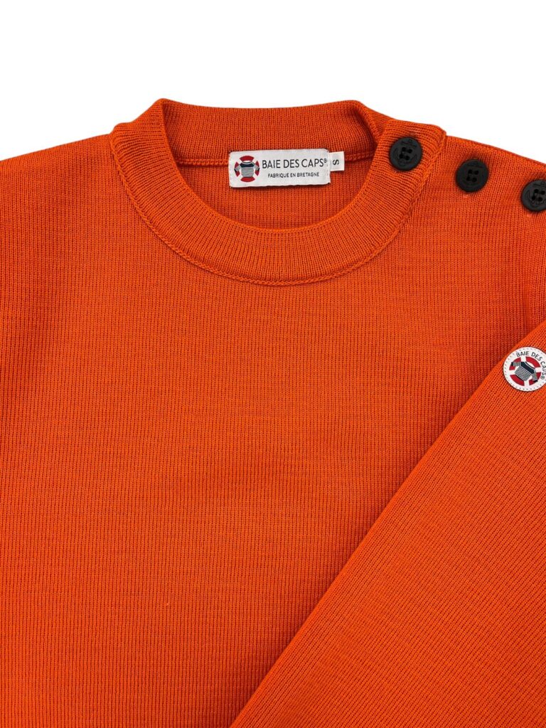 Baie des Caps - Pull marin Erquy laine vierge — Coupe ample femme – Kaki / S