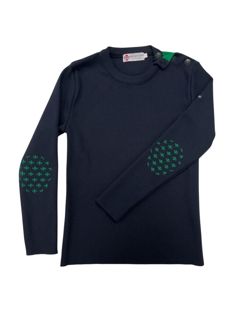 Baie des Caps - Pull marin "Pen Lan" Lys - 50% laine – Fuschia / L