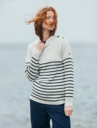 Baie des Caps - Pull Marin Femme Petit Erquy Laine Mérinos Bretagne