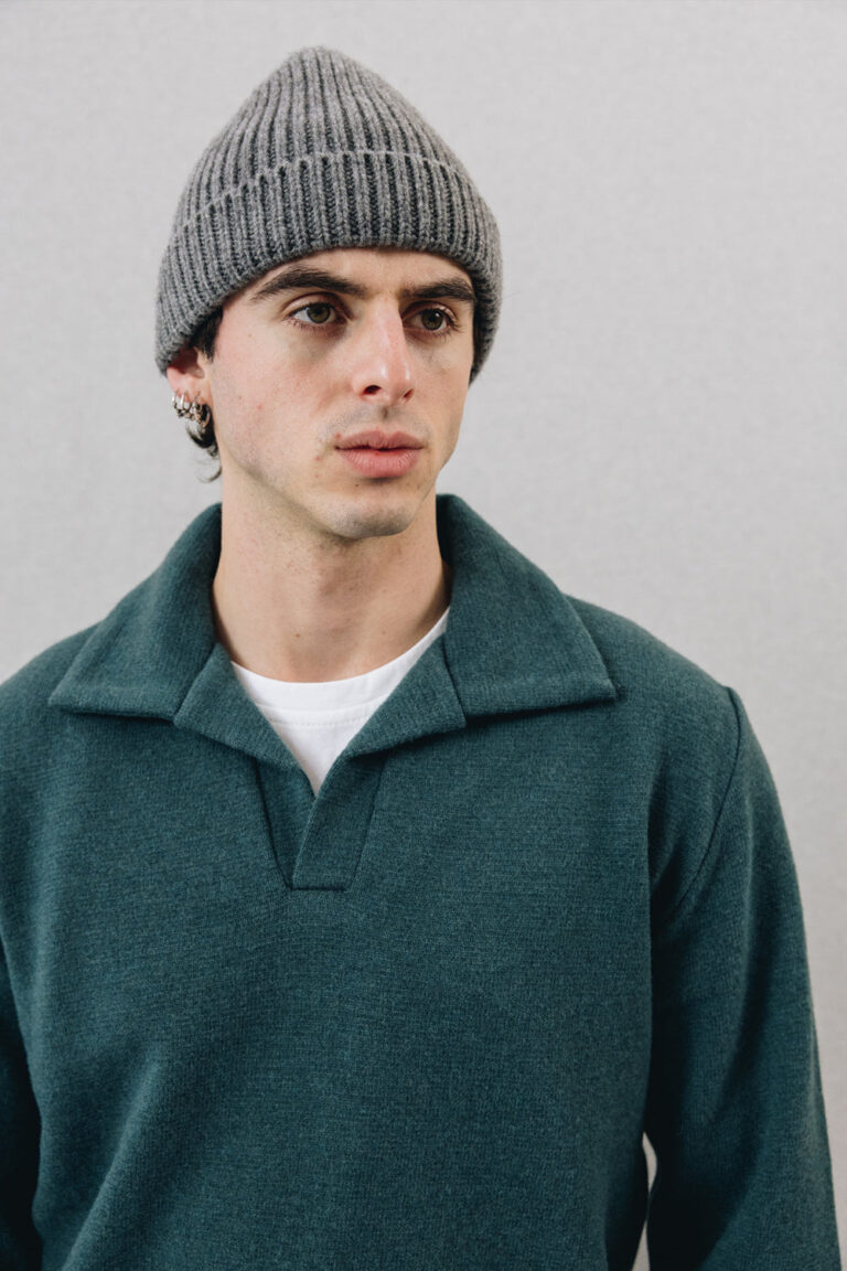 100% Laine Mérinos - Polo FUJI Forest – L