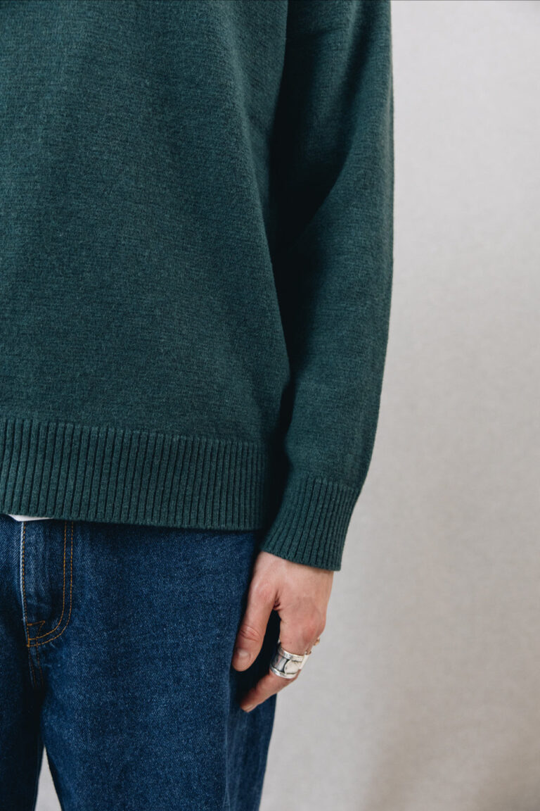 100% Laine Mérinos - Polo FUJI Forest – L