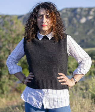Pull sans manches en laine – Prévenchères par la marque Ardelaine Ardelaine - Pull sans manches en laine – Prévenchères
