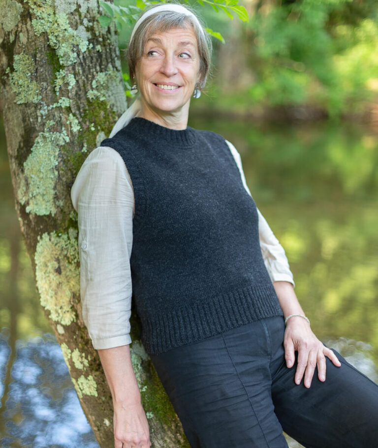 Ardelaine - Pull sans manches en laine - Prévenchères