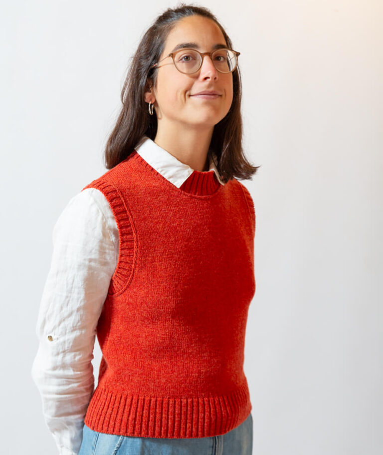Ardelaine - Pull sans manches en laine - Prévenchères