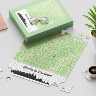 Puzzle Chemin de Stevenson – GR®70 par la marque The Post Trace The Post Trace - Puzzle Chemin de Stevenson – GR®70