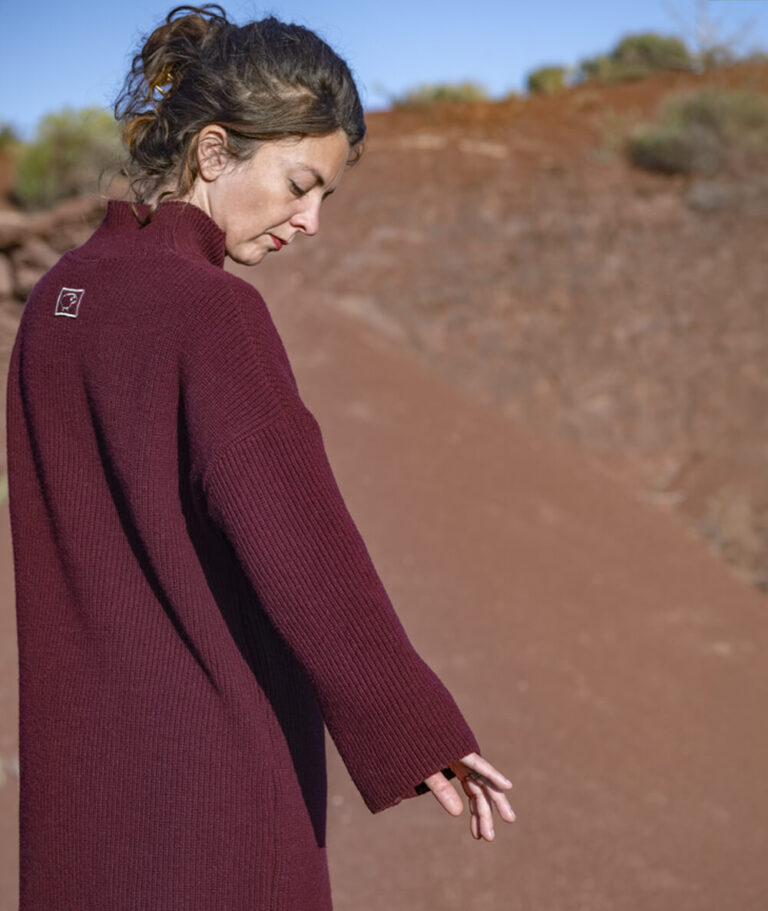 Ardelaine - Robe longue en laine - Lalande