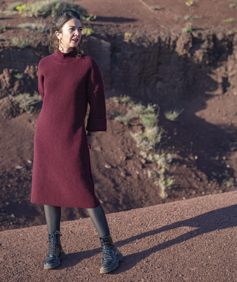 Ardelaine - Robe longue en laine - Lalande