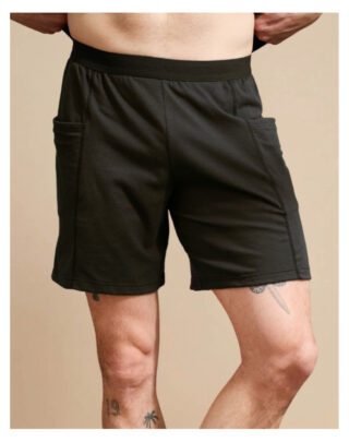 Maison Lemahieu - Short coton modal – Noir