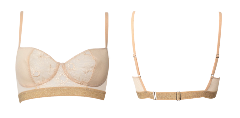 BOTT Lingerie - Corbeille "fausses-armatures" Le Crush - Beige Champagne – XL