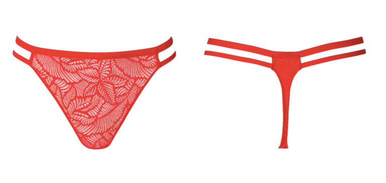 BOTT Lingerie - String La First - Rouge Hot – XL