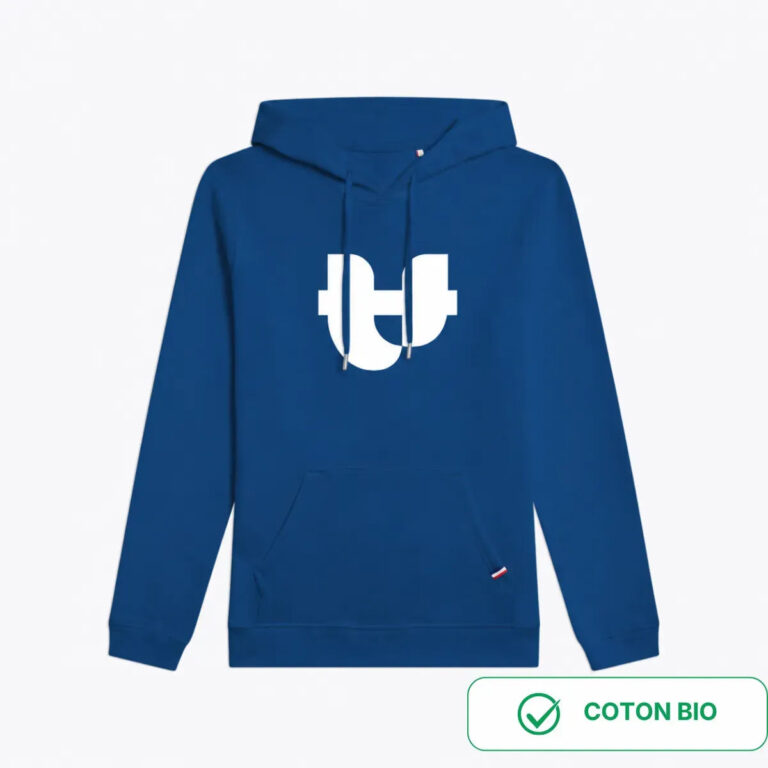 PALÂBA - Sweat à capuche femme bleu électrique – Logo PALÂBA – L