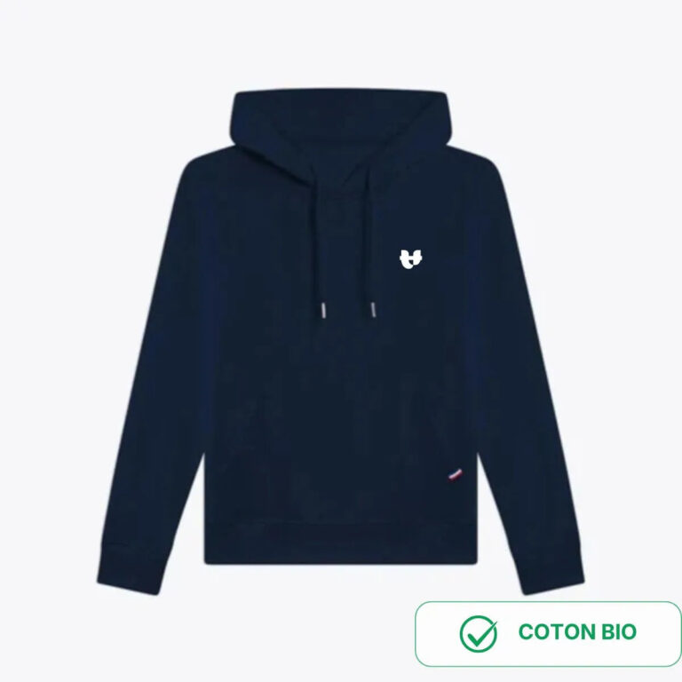 PALÂBA - Sweat à capuche noir femme Cœur — Logo PALÂBA – XL