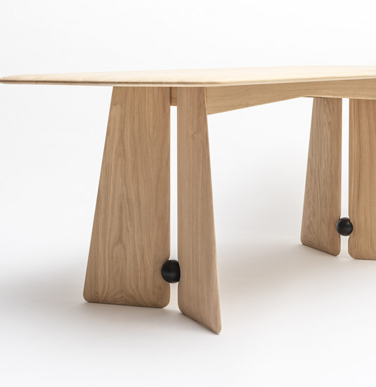 Drugeot.com - Table de repas FARFALLA – plateau-fixe-l-180cm