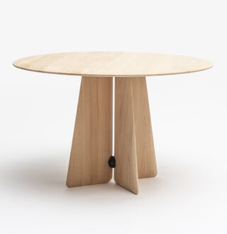 Table de repas ronde FARFALLA par la marque Drugeot Manufacture Drugeot Manufacture - Table de repas ronde FARFALLA